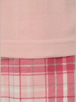 Vivance Dreams Pyjamas<Lot de 2 pyjamas courts au motif fleuri et à carreaux