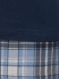 Vivance Dreams Pyjamas<Lot de 2 pyjamas courts au motif fleuri et à carreaux