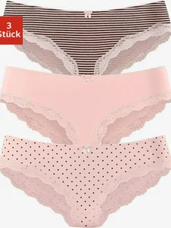 LASCANA Culottes<Lot de 3 slips bikini