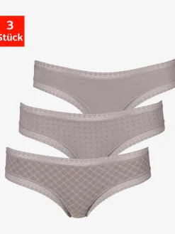 LASCANA Culottes<Lot de 3 slips brésiliens