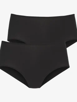 LASCANA Culottes<Lot de 2 slips taille haute
