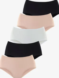 LASCANA Culottes<Lot de 5 slips taille haute