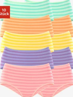 petite fleur Culottes<Lot de 10 slips taille haute pratique