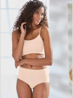 LASCANA Culottes<Lot de 4 slips taille haute