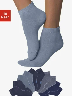 H.I.S Chaussettes<Lot de 10 socquettes dans différentes gammes de couleurs