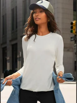 LASCANA T-Shirts<Lot de 2 t-shirts à manches 3/4