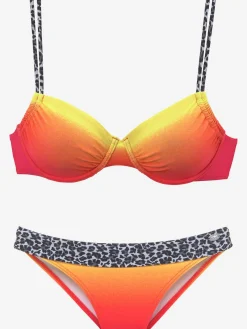 KangaROOS Maillots De Bain<Maillot de bain à armatures aspect batik mode, détails tendance. imprimé léopard