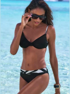 French Connection Maillots De Bain<Maillot de bain à armatures style uni moderne avec détails contrastés