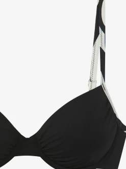 French Connection Maillots De Bain<Maillot de bain à armatures style uni moderne avec détails contrastés