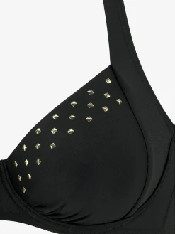 LASCANA Maillots De Bain<Maillot de bain à armatures bikini élégant avec rivets décoratifs couleur or