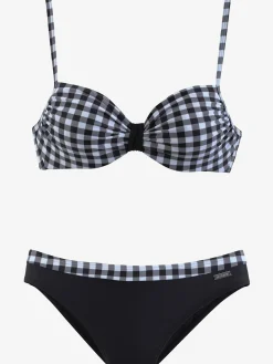 LASCANA Maillots De Bain<Maillot de bain à armatures motif à carreaux tendance