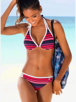 KangaROOS Maillots De Bain<Maillot de bain à armatures motif rayé tendance