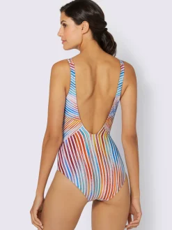 Sunflair Maillots De Bain<Maillot de bain 1 pièce motif rayé multicolore
