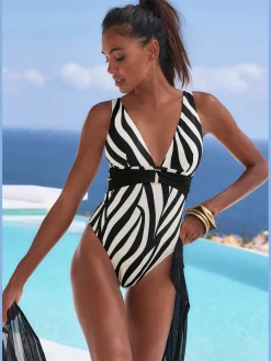 French Connection Maillots De Bain<Maillot de bain design animal élégant