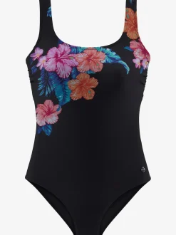 LASCANA Maillots De Bain<Maillot de bain imprimé floral plaqué devant