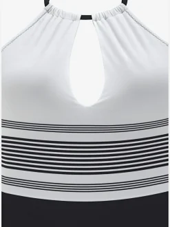 JETTE Maillots De Bain<Maillot de bain élégant motif rayé