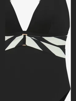 French Connection Maillots De Bain<Maillot de bain style uni moderne avec détails contrastés