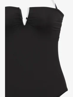 French Connection Maillots De Bain<Maillot de bain style uni moderne avec détails contrastés