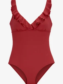 JETTE Maillots De Bain<Maillot de bain volant élégant à l'encolure