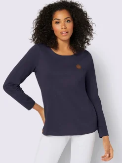 Collection L T-Shirts<Manches longues pur coton