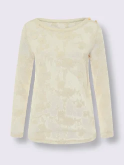 Linea Tesini T-Shirts<Manches longues tout en dentelle