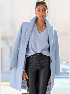 LASCANA Manteaux|Vestes<Manteau avec grand col à revers