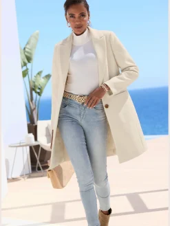 LASCANA Manteaux|Vestes<Manteau avec grand col à revers