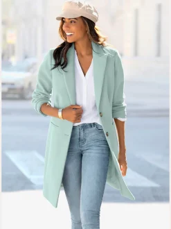 LASCANA Manteaux|Vestes<Manteau avec grand col à revers