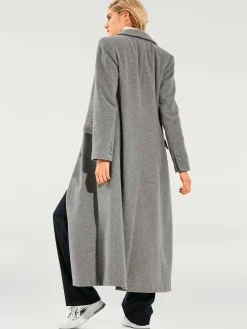 Linea Tesini Manteaux|Vestes<Manteau coupe longue classique