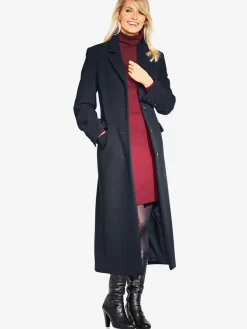 Linea Tesini Manteaux|Vestes<Manteau coupe longue classique