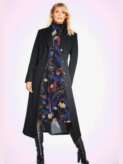 Linea Tesini Manteaux|Vestes<Manteau coupe longue classique