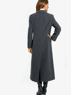 Linea Tesini Manteaux|Vestes<Manteau coupe longue classique