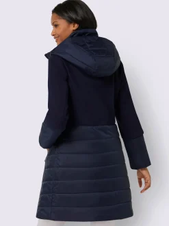 Manteaux|Vestes<Manteau court aspect laine