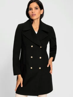 Ashley Brooke Manteaux|Vestes<Manteau court boutons décoratifs