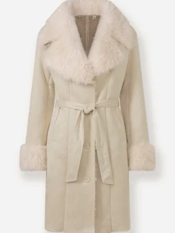 Ashley Brooke Manteaux|Vestes<Manteau court élégante imitation daim