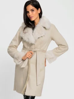 Ashley Brooke Manteaux|Vestes<Manteau court élégante imitation daim