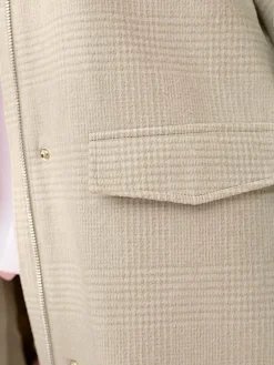 Rick Cardona Manteaux|Vestes<Manteau court motif à carreaux