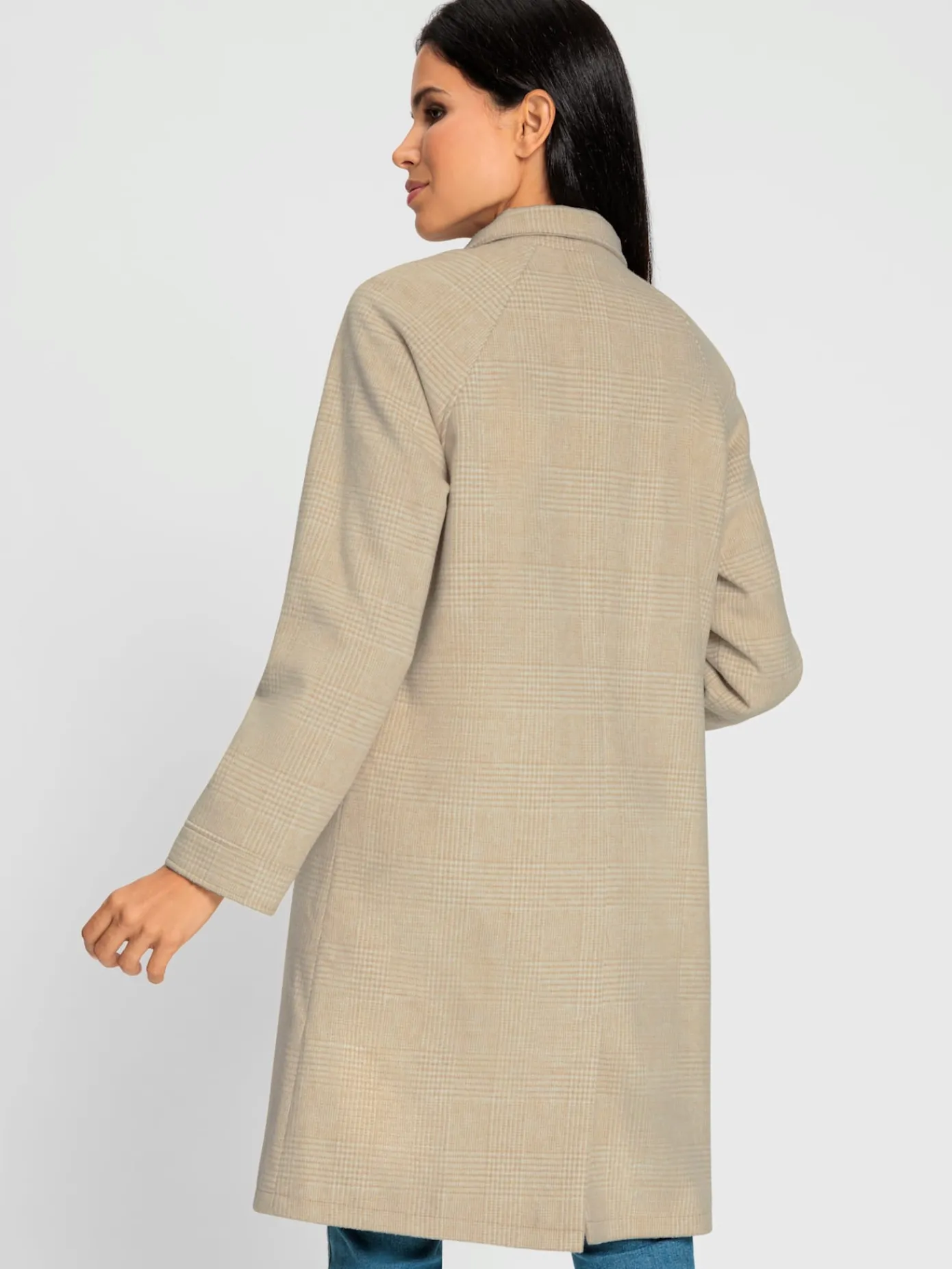 Rick Cardona Manteaux|Vestes<Manteau court motif à carreaux