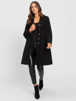 Ashley Brooke Manteaux|Vestes<Manteau court superbe doublure au motif léopard