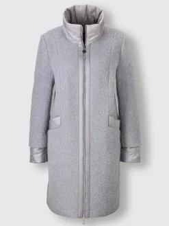 CREATION L PREMIUM Manteaux|Vestes<Manteau en laine 66% laine