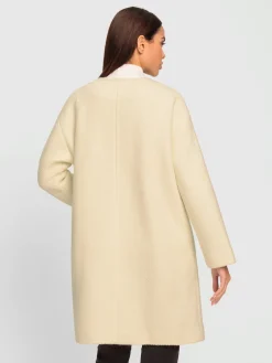 Rick Cardona Manteaux|Vestes<Manteau en laine tissu structuré de qualité