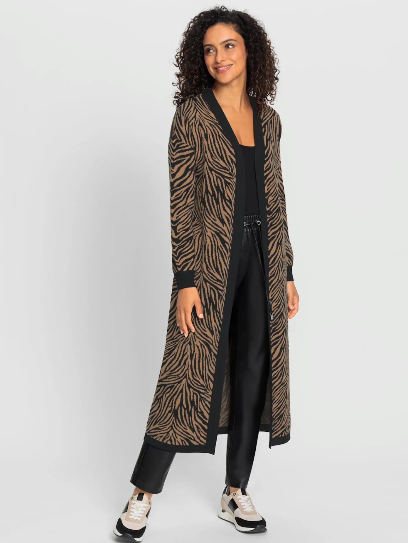 Manteaux|Gilets Et Cardigans<Manteau en tricot 50% viscose (ecovero)