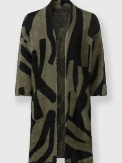 Rick Cardona Manteaux|Gilets Et Cardigans<Manteau en tricot fil moelleux à poils longs