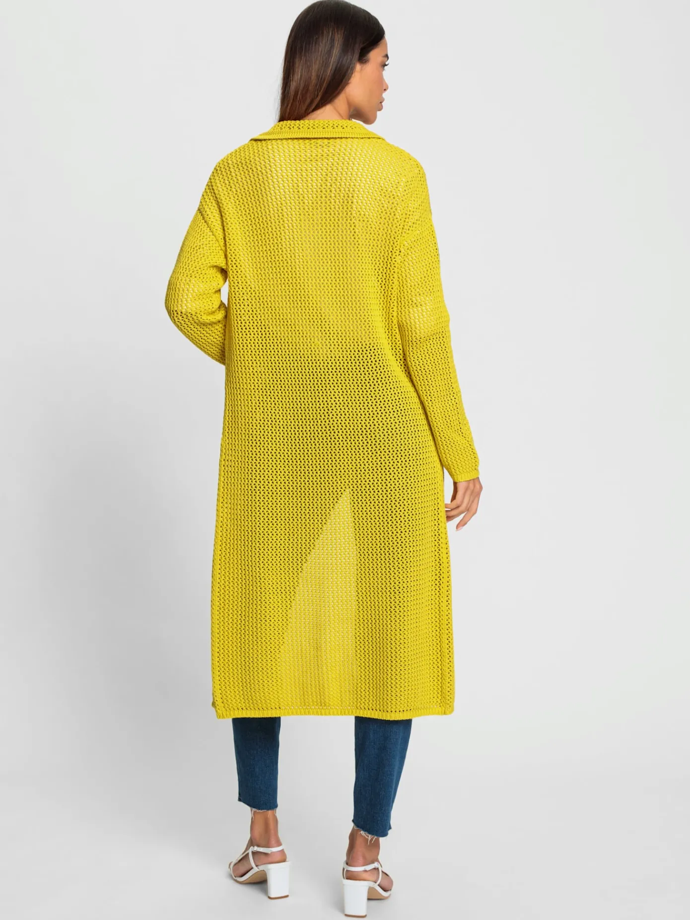 Rick Cardona Manteaux<Manteau en tricot joli motif ajouré