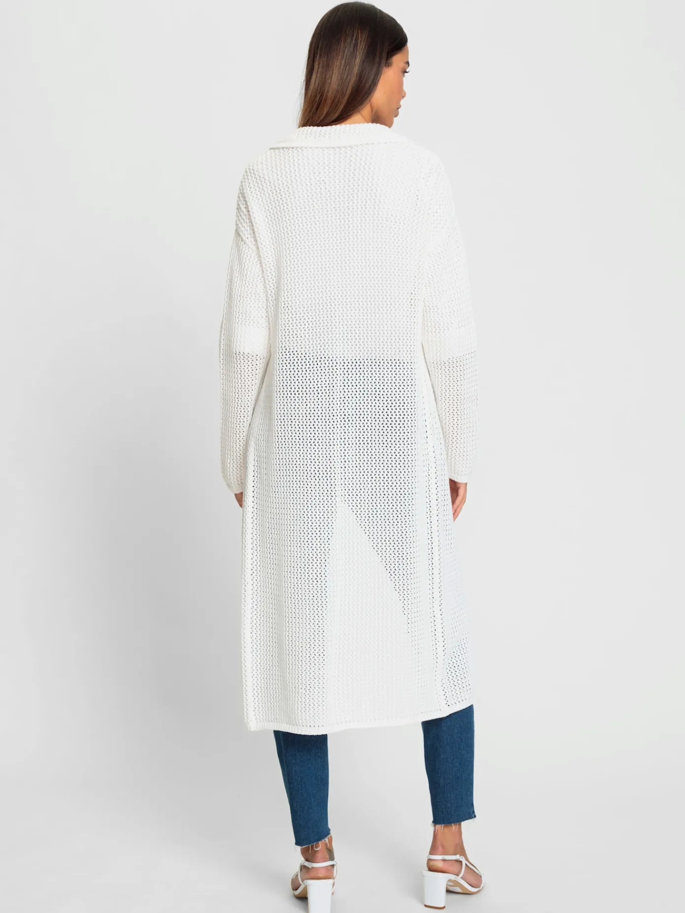 Rick Cardona Manteaux|Gilets Et Cardigans<Manteau en tricot joli motif ajouré