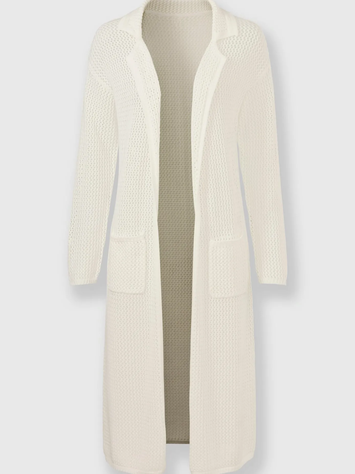 Rick Cardona Manteaux|Gilets Et Cardigans<Manteau en tricot joli motif ajouré