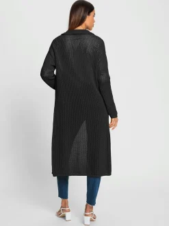 Rick Cardona Manteaux<Manteau en tricot joli motif ajouré