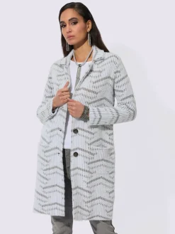 Creation L Manteaux|Gilets Et Cardigans<Manteau en tricot mélange de viscose doux