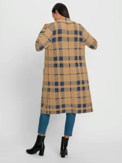 Rick Cardona Manteaux|Gilets Et Cardigans<Manteau en tricot motif à carreaux