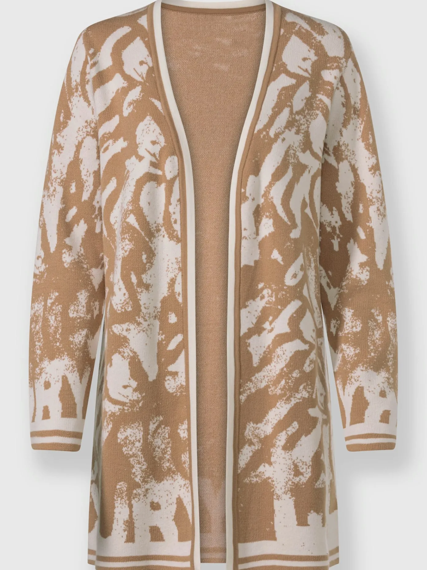 Rick Cardona Manteaux|Gilets Et Cardigans<Manteau en tricot motif jacquard tendance